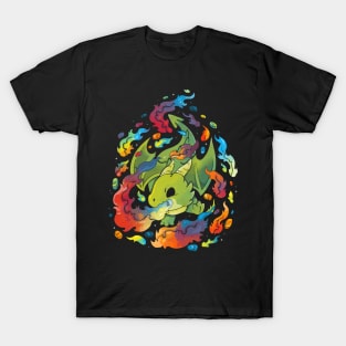 Dragon Flame Colors T-Shirt